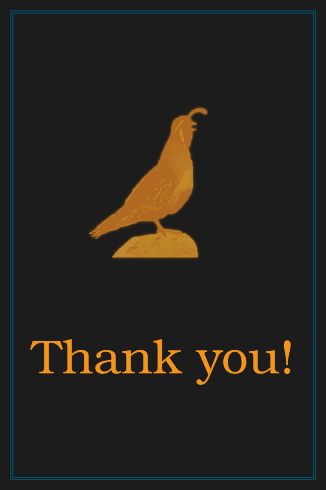 Image of Quailsong Donation